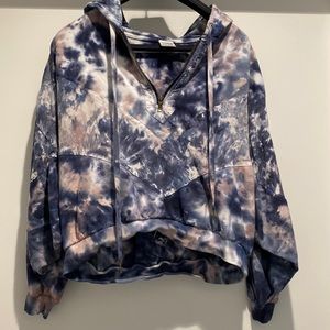 Pink, Cropped Hoodie, Size S